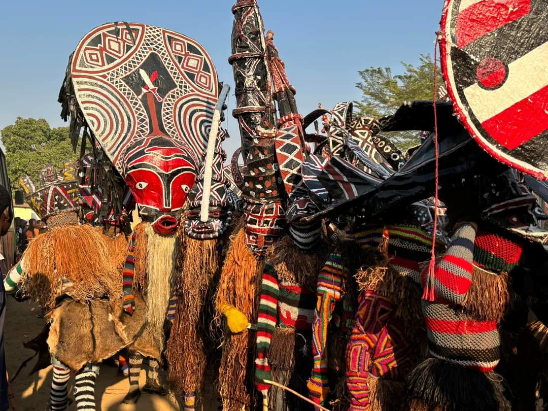 Cultural performance details and traditional dress